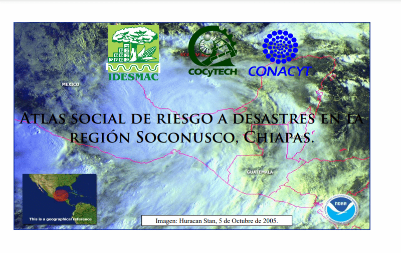 Atlas Social de Riesgo a Desastres en la Región Soconusco, Chiapas