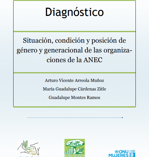 Diagnóstico de situación, condición y posición de género y generacional de las Organizaciones de la ANEC