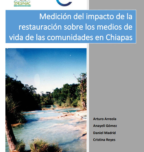 Medición del Impacto Potencial de la Restauración Productiva sobre los Medios de Vida de las Comunidades en Chiapas